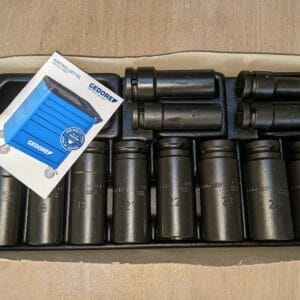 Gedore Module krachtdop.set lang 1/2"